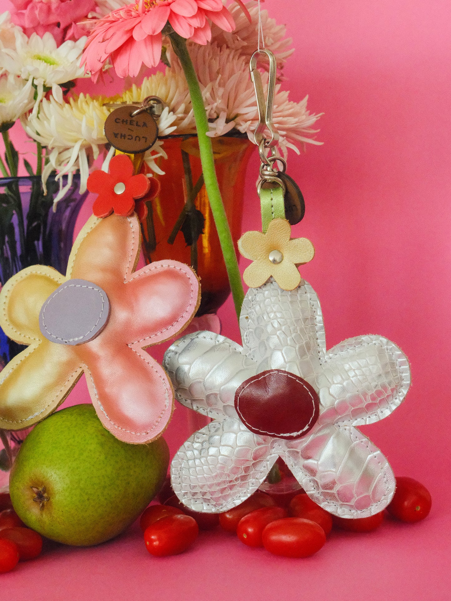 FLOR PLATEADA