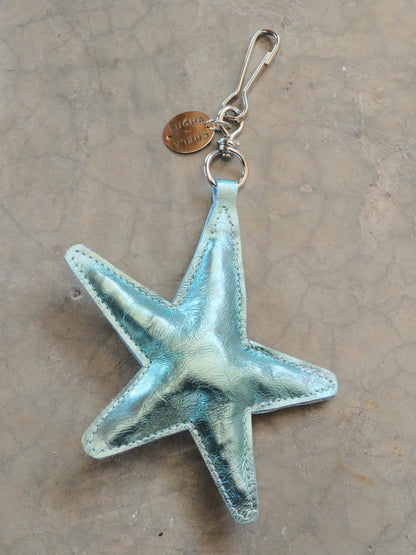 Estrella azul metálico